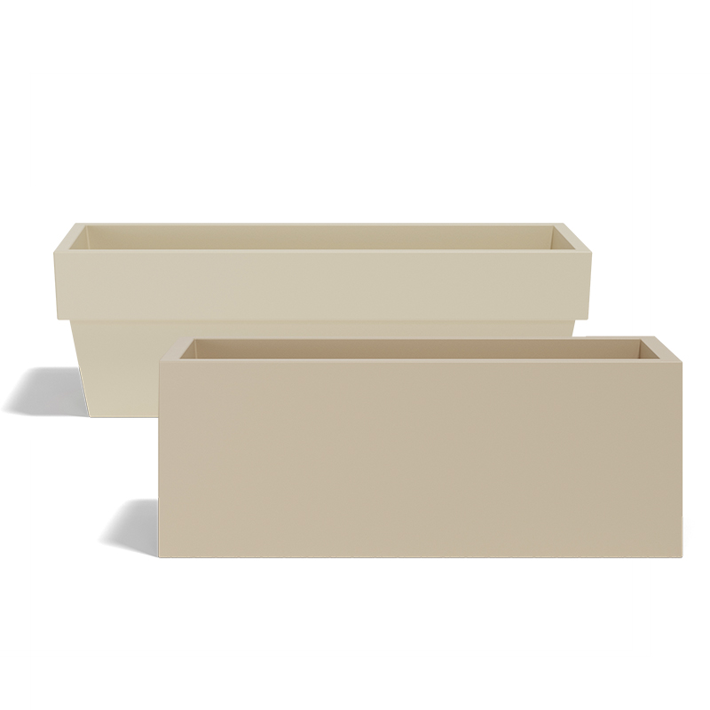 Modern Spanish Gardener modular bench by Vondom, designer urban landscaping furniture for Troy, Michigan.
