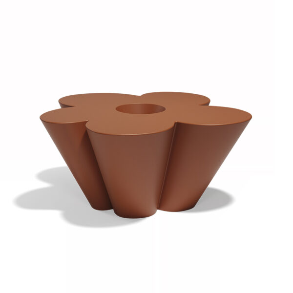 AGATHA Table by Vondom – playful modern outdoor table with flower-shaped top and vibrant design