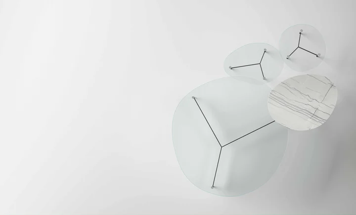 Discover "After9" by Tonelli Design, an elegant glass coffee table designed for sophisticated evenings. Modern Italian luxury for Royal Oak homes.
