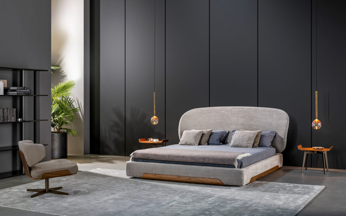 High-end bedroom furniture, Olos by Bonaldo, Troy, Michigan.