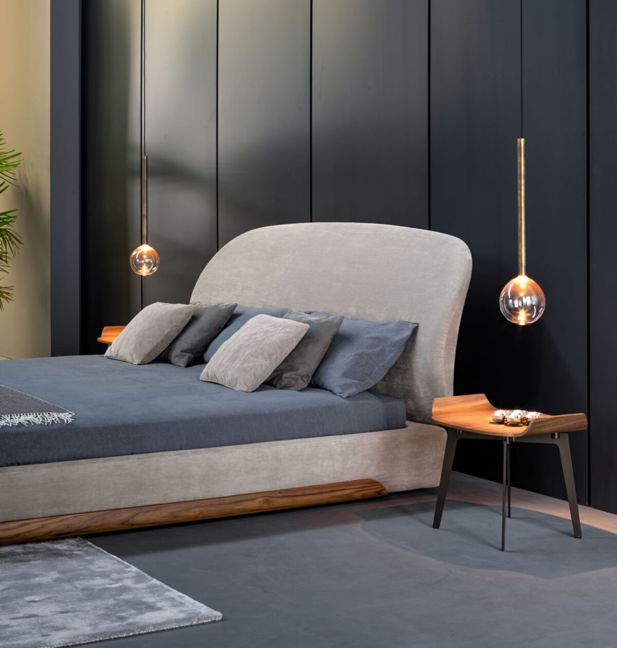 High-end bedroom furniture, Olos by Bonaldo, Troy, Michigan.