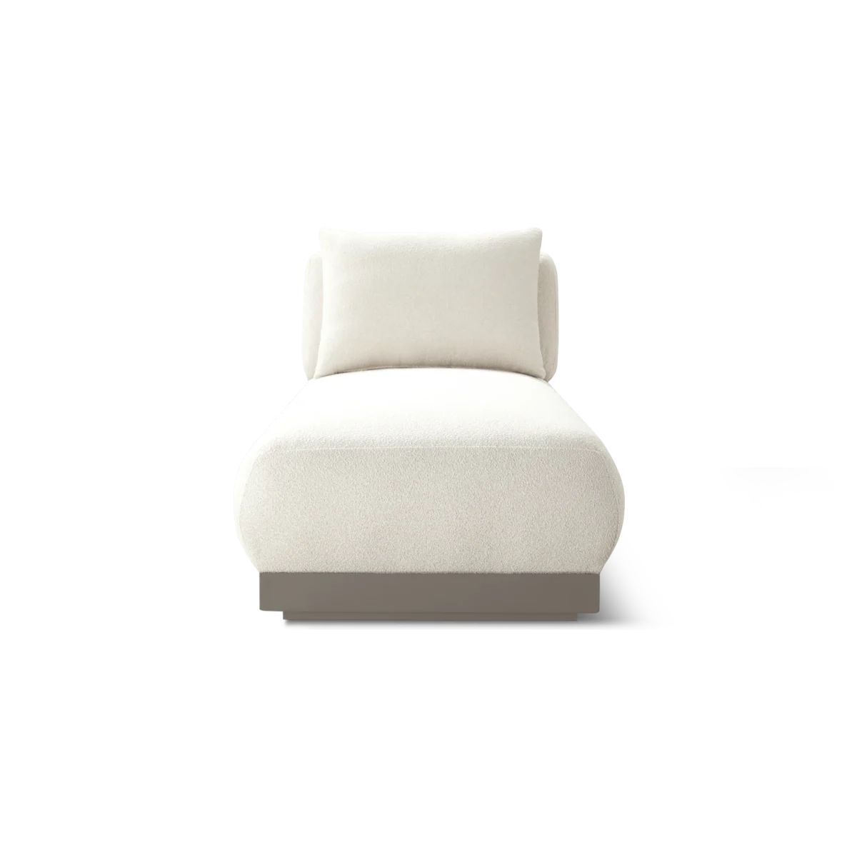 “Harbour Amalfi Armless Chaise – versatile modular chaise lounge for stylish outdoor configurations”