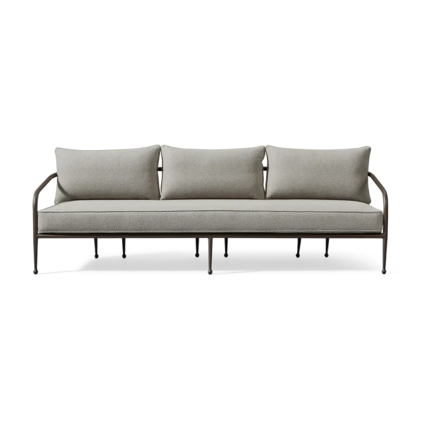 “Andre 3 Seat Sofa by Harbour – modern outdoor sofa with slim profile and deep cushions”