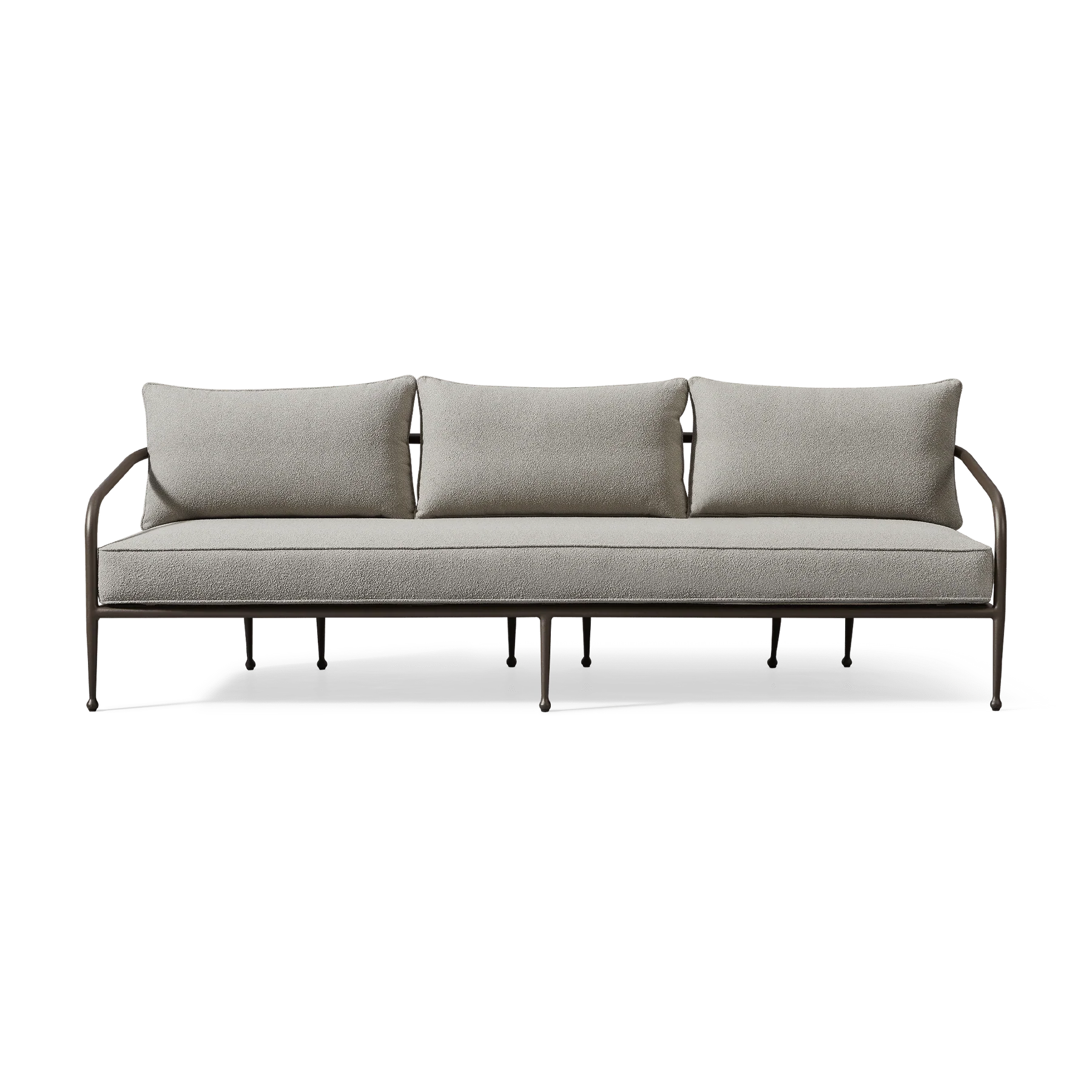 “Andre 3 Seat Sofa by Harbour – modern outdoor sofa with slim profile and deep cushions”