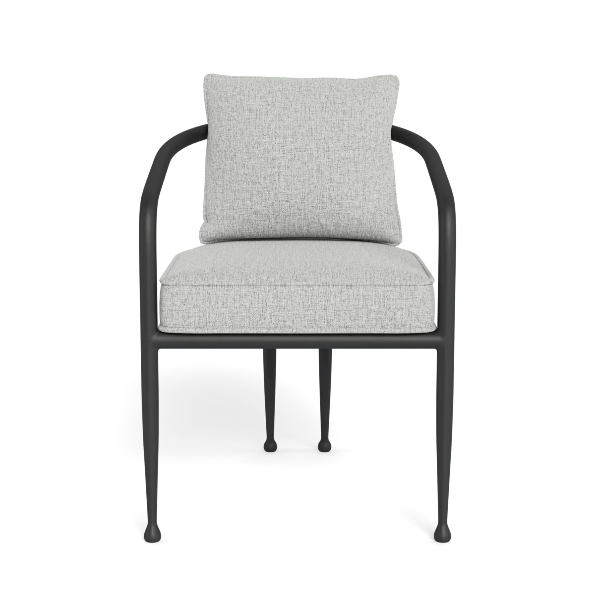“Outdoor dining chair by Harbour – Andre collection with sleek powder-coated frame and refined silhouette”