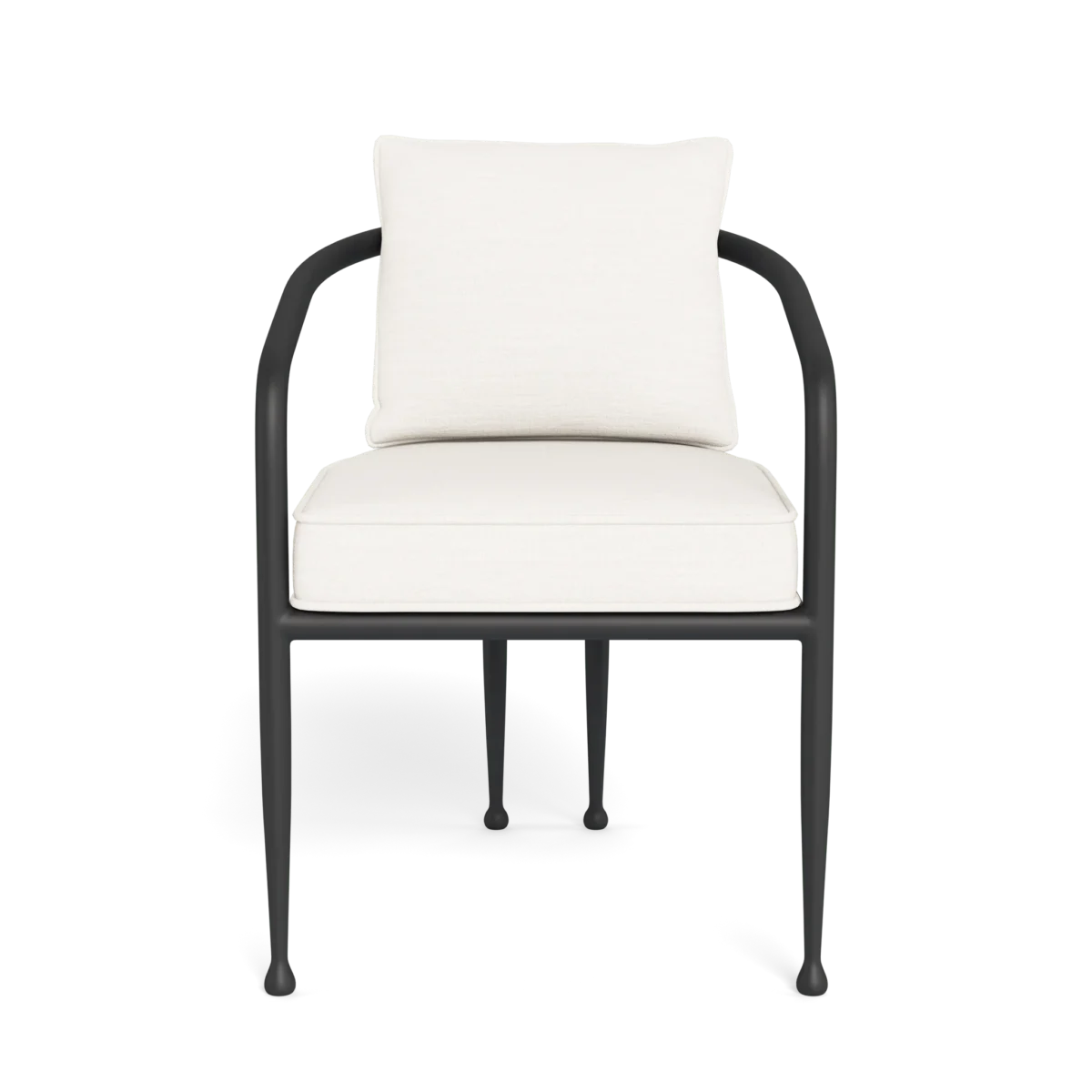 “Modern dining chair by Harbour – Andre chair with durable construction and architectural style”