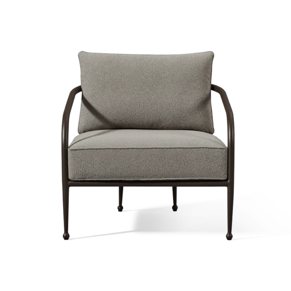 “Andre Lounge Chair by Harbour – contemporary outdoor armchair with sculpted frame”