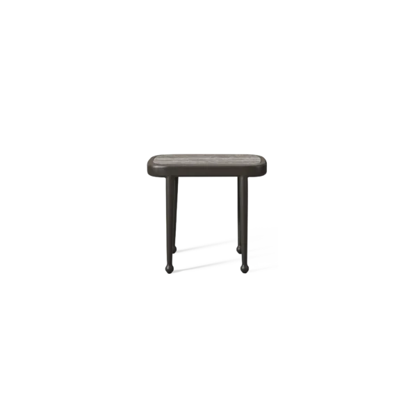 “Harbour Andre side table – rectangular silhouette with sculpted edges and minimal design”