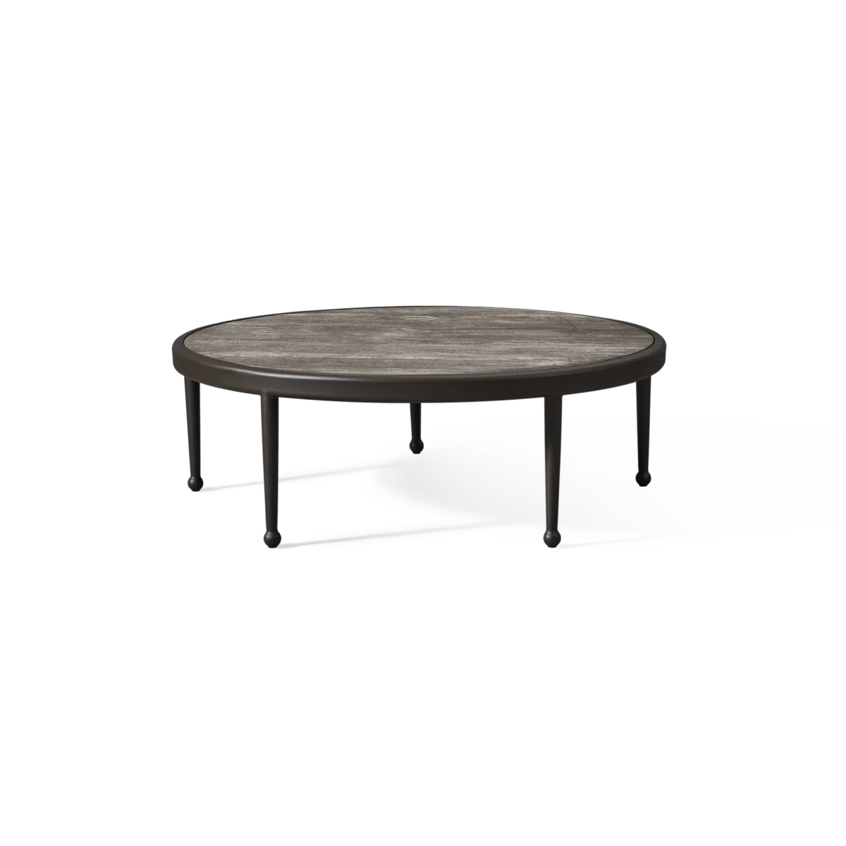 “Andre Round Coffee Table by Harbour – modern circular coffee table with minimalist silhouette and sculptural base”