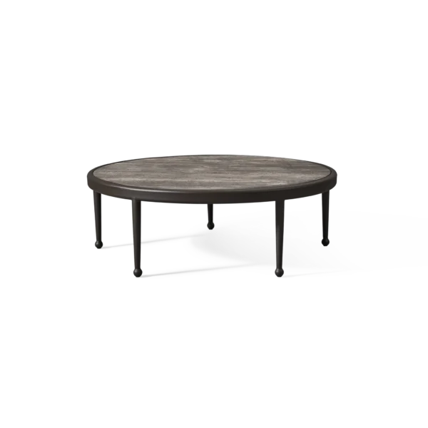 “Andre Round Coffee Table by Harbour – modern circular coffee table with minimalist silhouette and sculptural base”