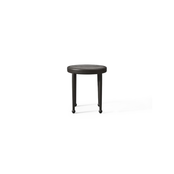 “Andre Round Side Table by Harbour – modern circular outdoor table with minimalist sculptural form”