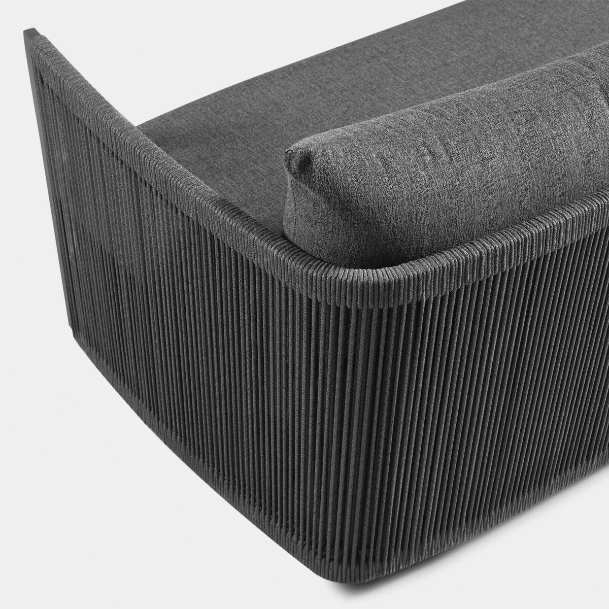 “Antigua 2 Seat Right Arm by Harbour – versatile sectional component for modern outdoor lounges”
