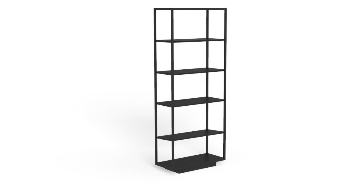 Modern Tikal Shelf Module 80x190 by Nicola De Pellegrini / Studio Delineo for Talentispa, high-end Italian outdoor furniture for Royal Oak, Michigan.