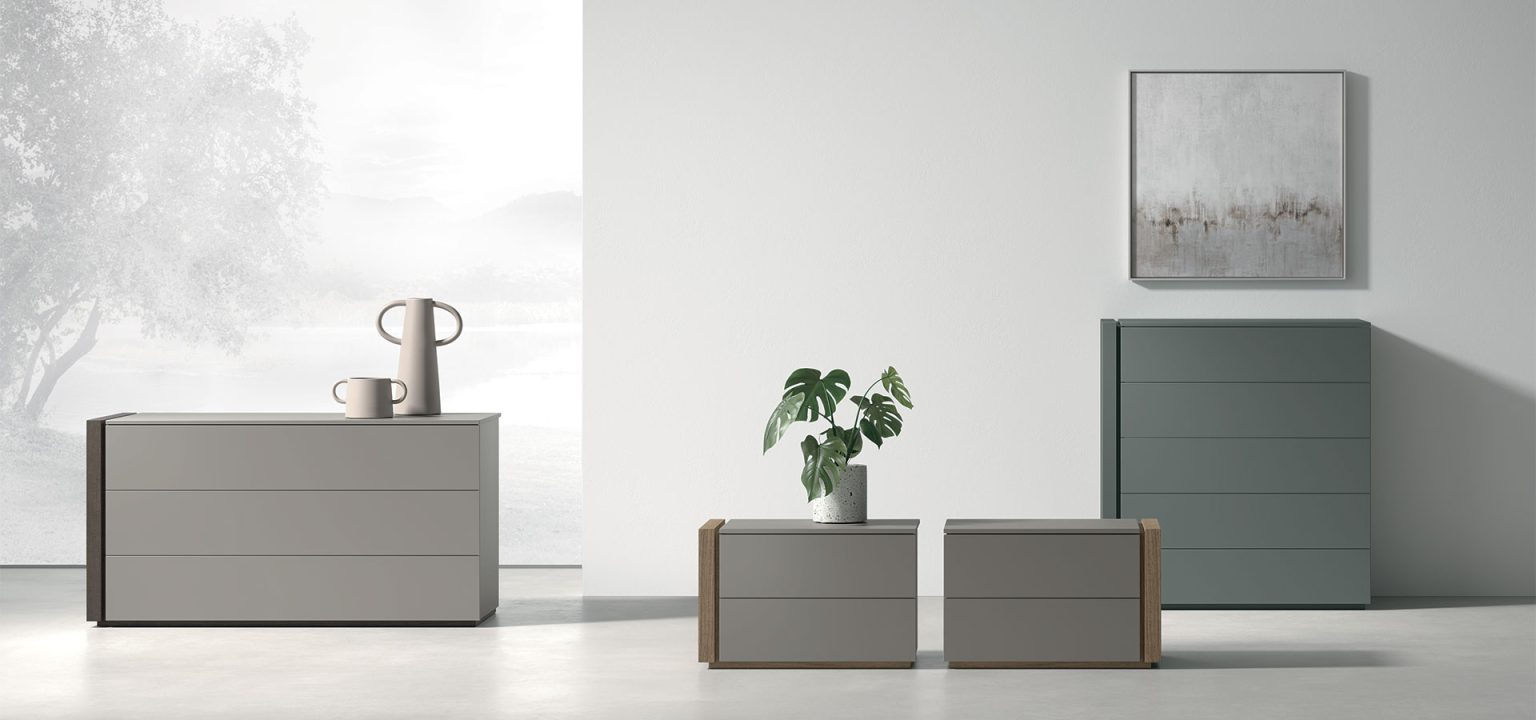“Capitol storage unit by Tomasella – modern Italian cabinet with bold geometric front panels and minimalist silhouette”