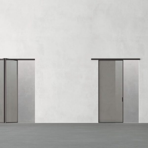 “Tomasella Open System Walk-in wardrobe – sleek and customizable open wardrobe layout with storage accessories”
