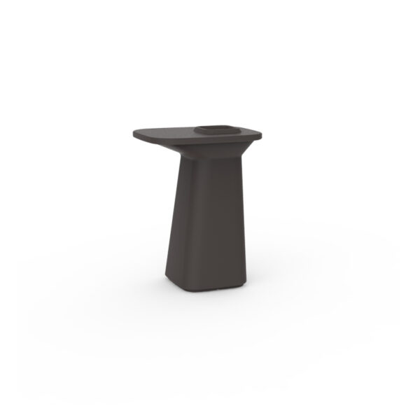 NOMA Bar Table by Vondom – modern outdoor bar-height table with sculptural base and smooth surface