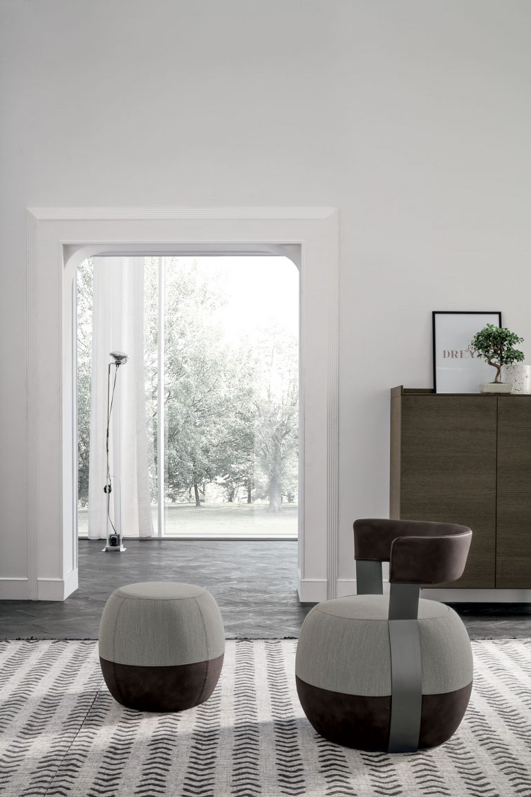 “Barrique by Tomasella – modern Italian sideboard with textured wood finish and elegant contemporary design”