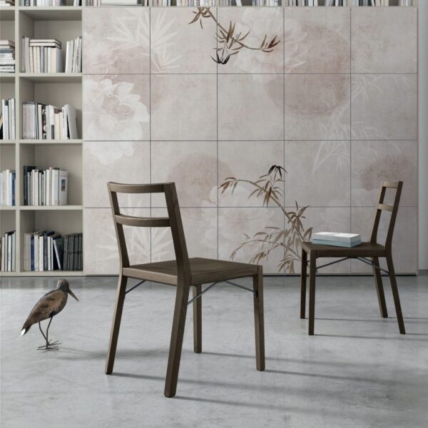 “Bea chair by Tomasella – modern Italian dining chair with soft upholstered seat and elegant minimalist silhouette”
