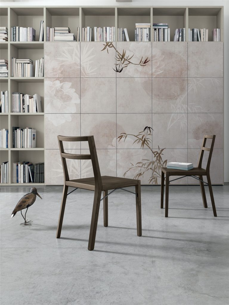 “Bea chair by Tomasella – modern Italian dining chair with soft upholstered seat and elegant minimalist silhouette”