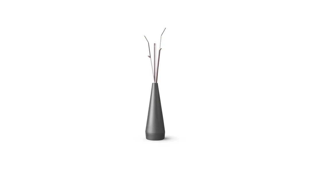 "Detail of Kadou Light’s illuminated base and powder-coated metal hooks."