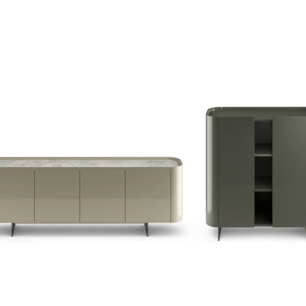 Modern Arragans by Bonaldo Italian design in Royal Oak Michigan showroom