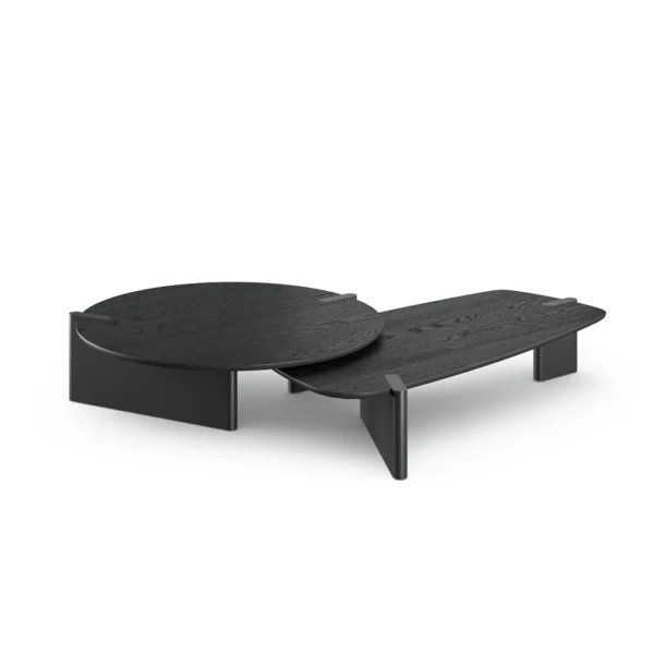 Modern Flatiron Coffee Table by Bonaldo Italian design in Royal Oak Michigan showroom