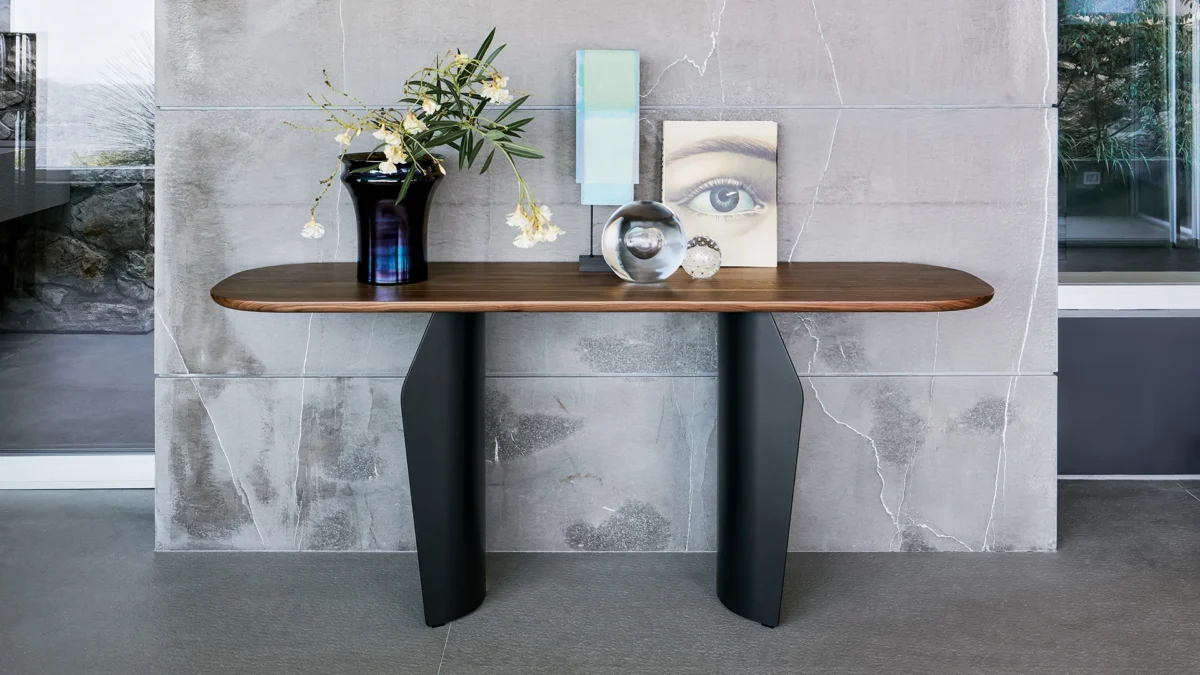 Flame Console by Bonaldo at Italcasa Design in Royal Oak. Sleek Italian design meets luxury materials & impeccable craftsmanship.