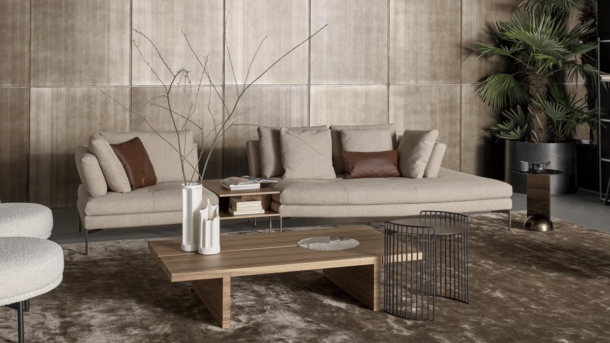 Bonaldo Alliances unit offering a serene, balanced aesthetic with clean lines and premium materials.
