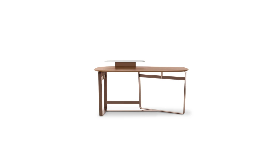 "Set of Gauss chairs arranged around a contemporary dining table in a stylish interior."