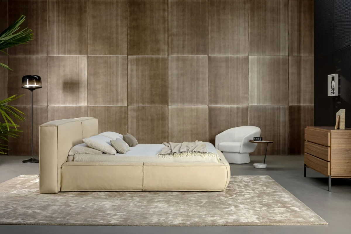 High-end bedroom furniture, Fluff by Bonaldo, Troy, Michigan.