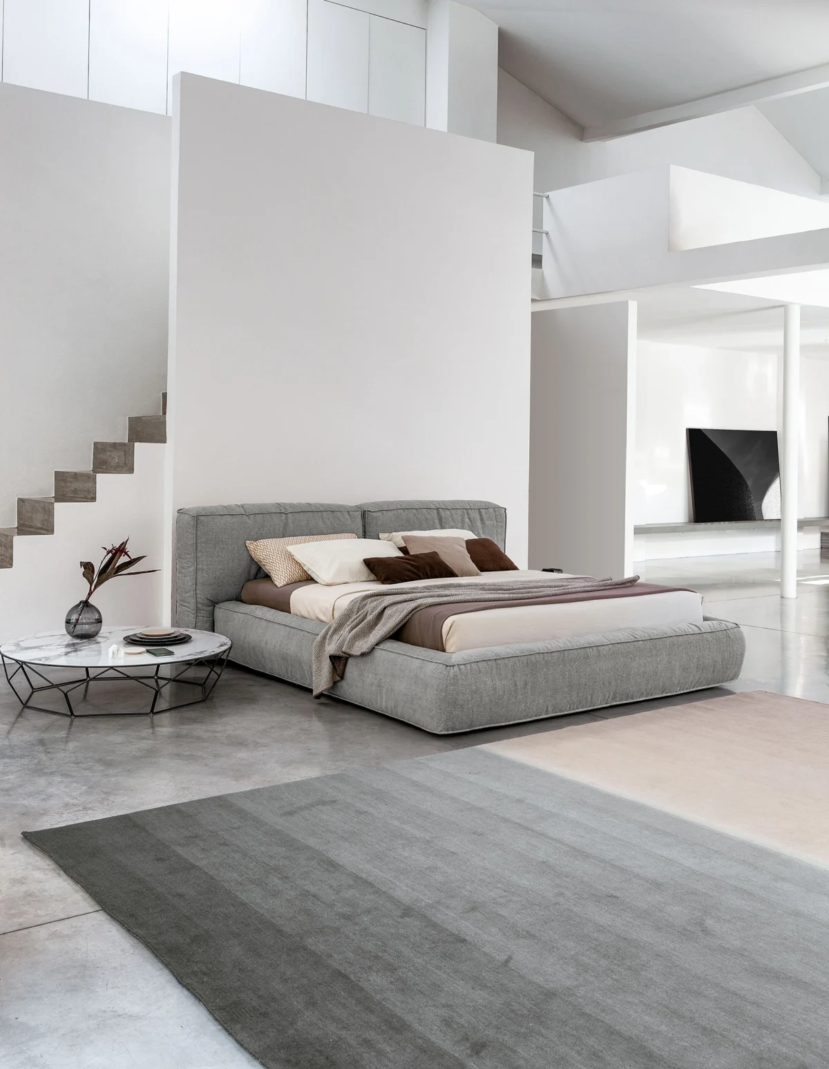 High-end bedroom furniture, Fluff by Bonaldo, Troy, Michigan.