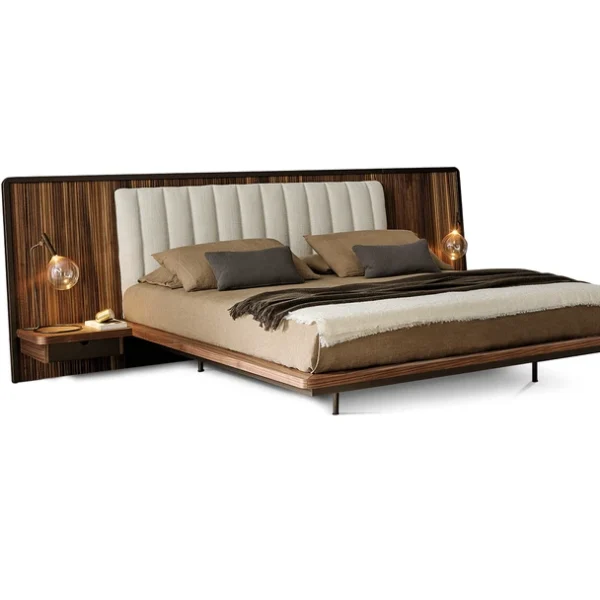Designer comfortable bed, Nelson by Bonaldo, Royal Oak, Michigan.