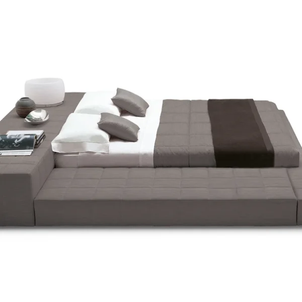 Designer square-shaped bed, Squaring by Bonaldo, Royal Oak, Michigan.