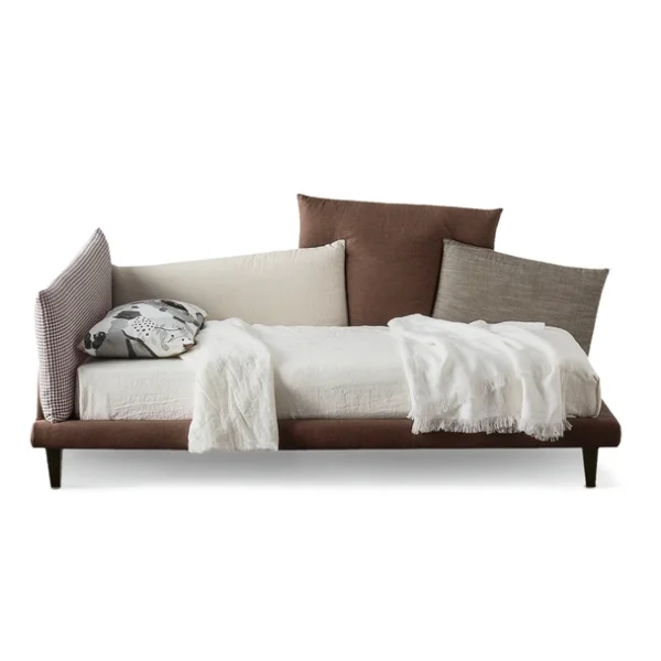 Modern luxury single bed, Picabia by Bonaldo, Royal Oak, Michigan.