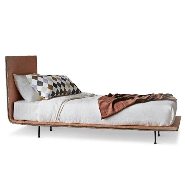 Modern luxury single bed, Thin by Bonaldo, Royal Oak, Michigan.