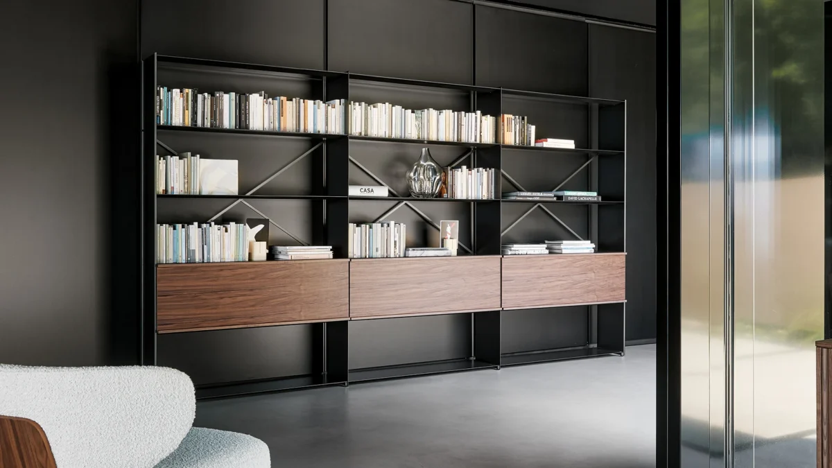 Bonaldo Shirt furniture item merging subtle geometry with versatile use across living or office settings.