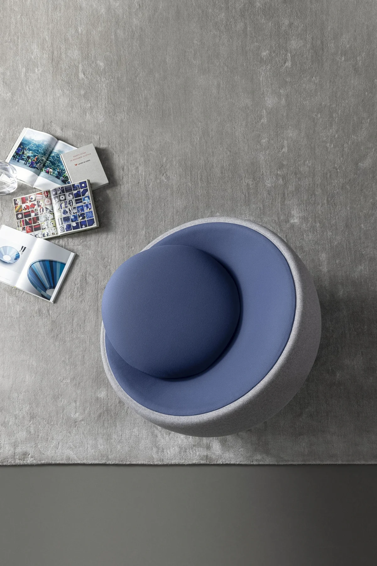 Bonaldo Global stylish design furniture with versatile use in living room or office settings.