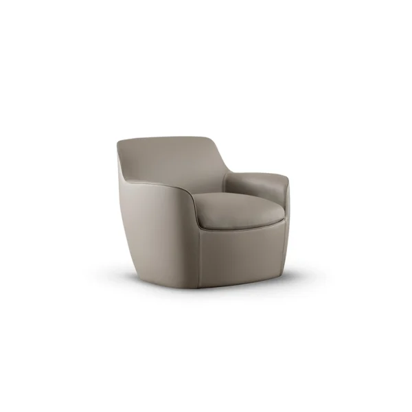Bonaldo Next modular sofa with smooth curved sections and quilted base, upholstered in removable fabric or leather, anthracite wooden feet