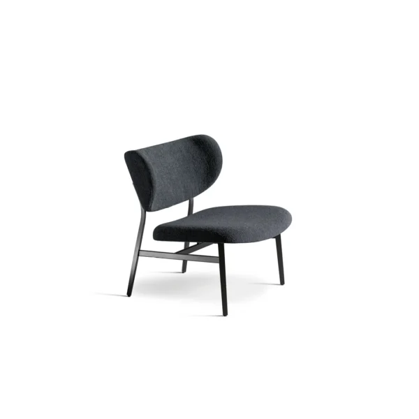 “Noor lounge chair by Bonaldo with curved silhouette at Royal Oak showroom”