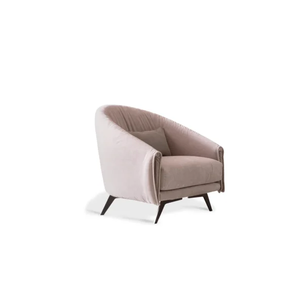 “Saddle armchair by Bonaldo with sculptural design at Royal Oak showroom”