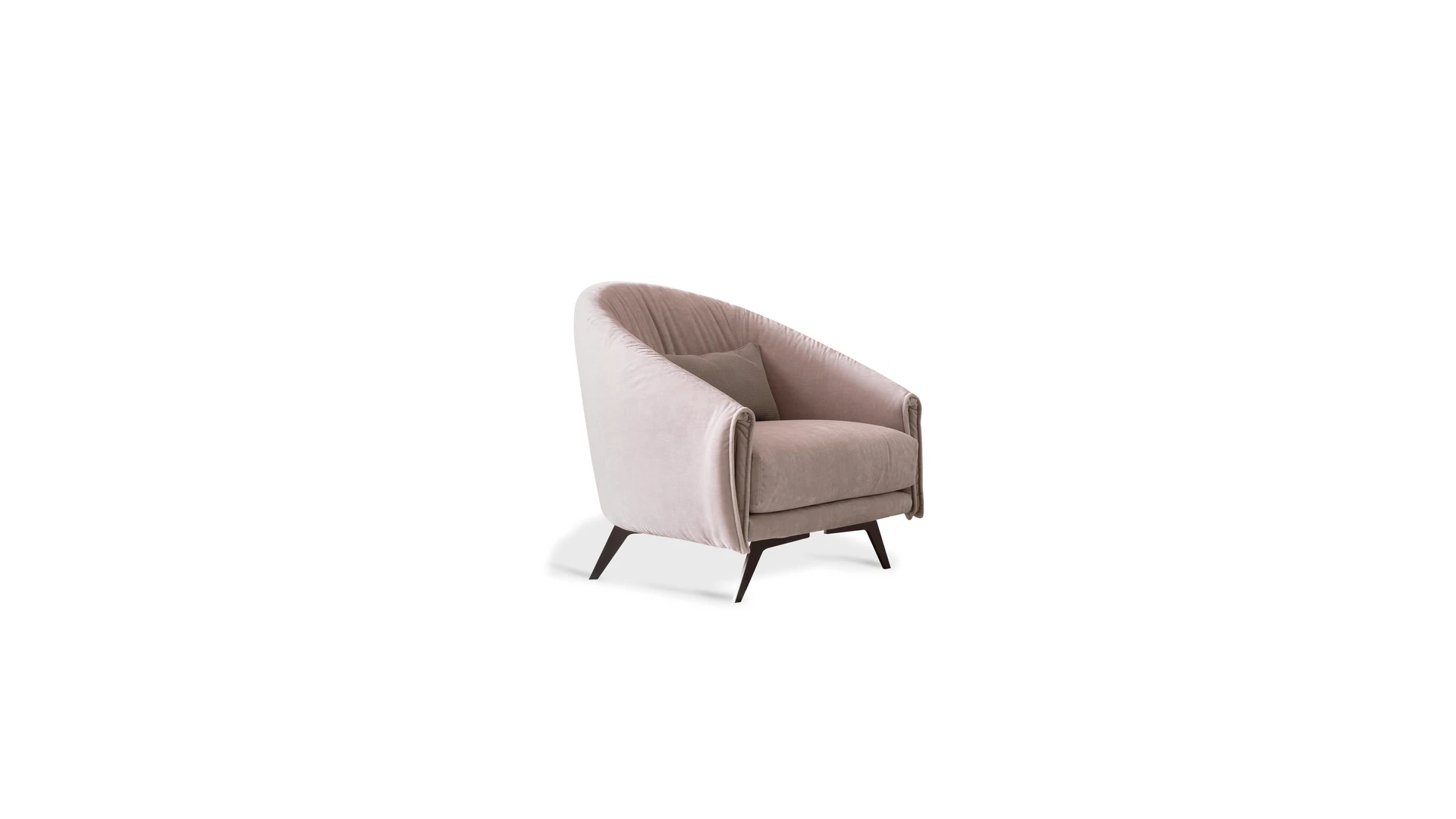 “Saddle armchair by Bonaldo with sculptural design at Royal Oak showroom”