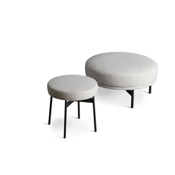 Modern luxury pouf, Neuilly by Bonaldo, Royal Oak, Michigan.