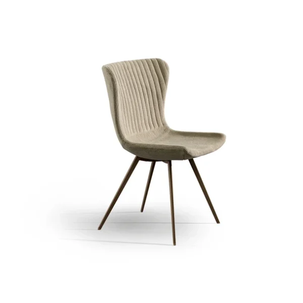 "Sculptural Colibrì chair by Bonaldo adding sophistication to interiors."