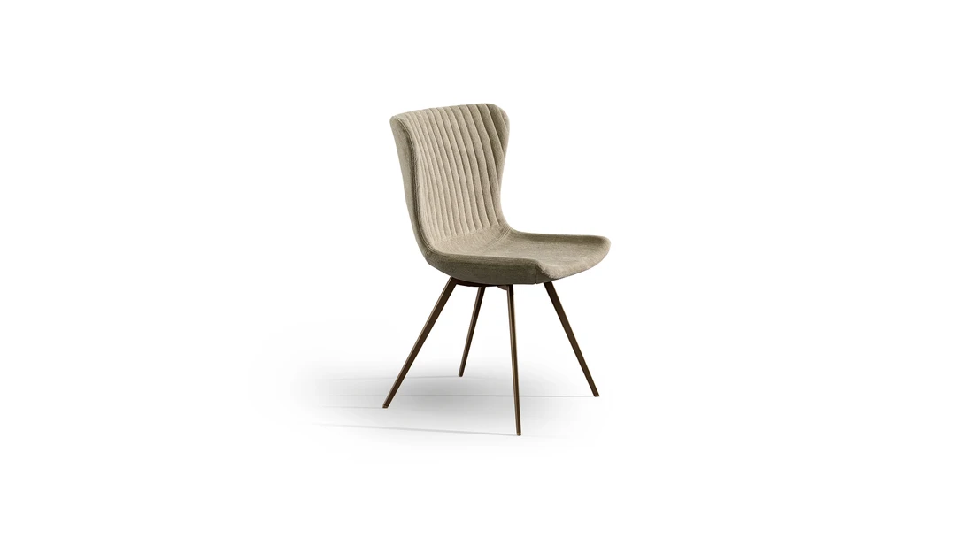"Sculptural Colibrì chair by Bonaldo adding sophistication to interiors."