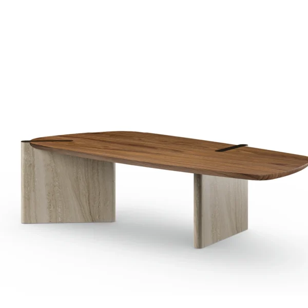 Modern Flatiron Table by Bonaldo Italian design in Royal Oak Michigan showroom