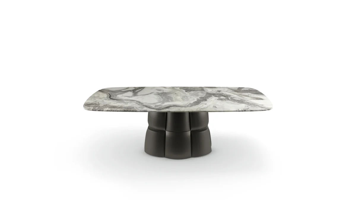 Modern Building dining table by Bonaldo Italian design in Royal Oak Michigan showroom