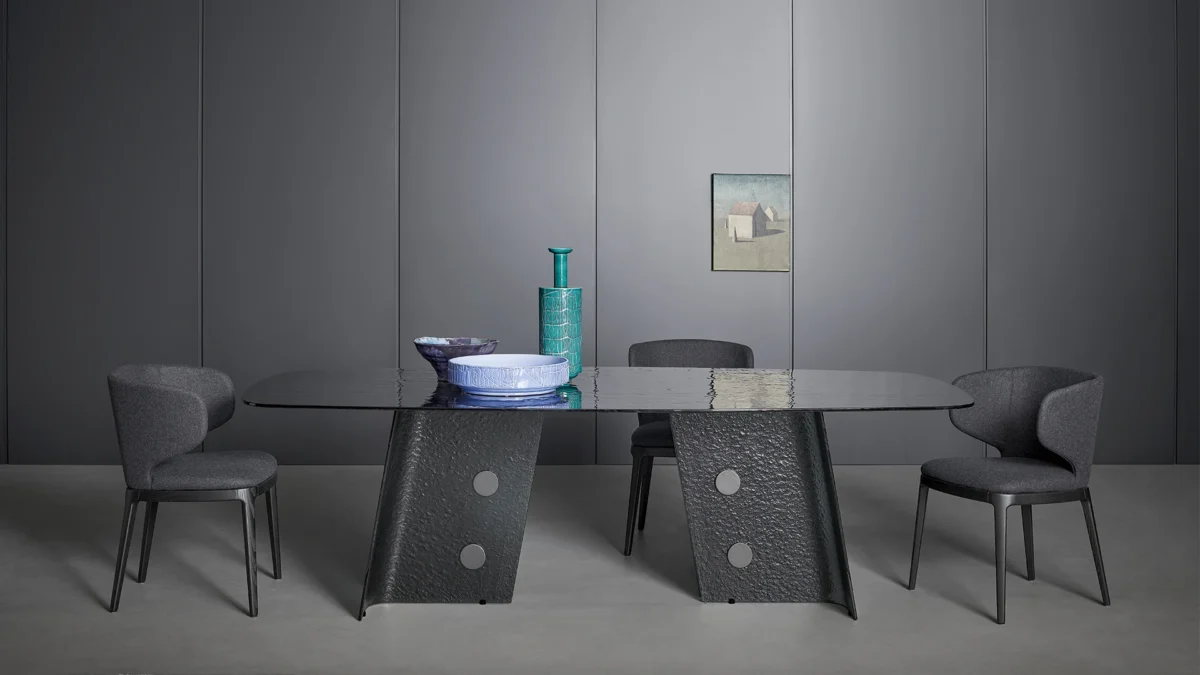 Button by Bonaldo stylish piece combining functionality and high-end aesthetic appeal.