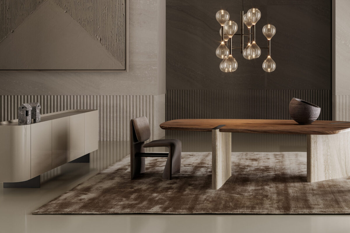 Luxury Arragans by Bonaldo Italian modern furniture in Troy Michigan design studio