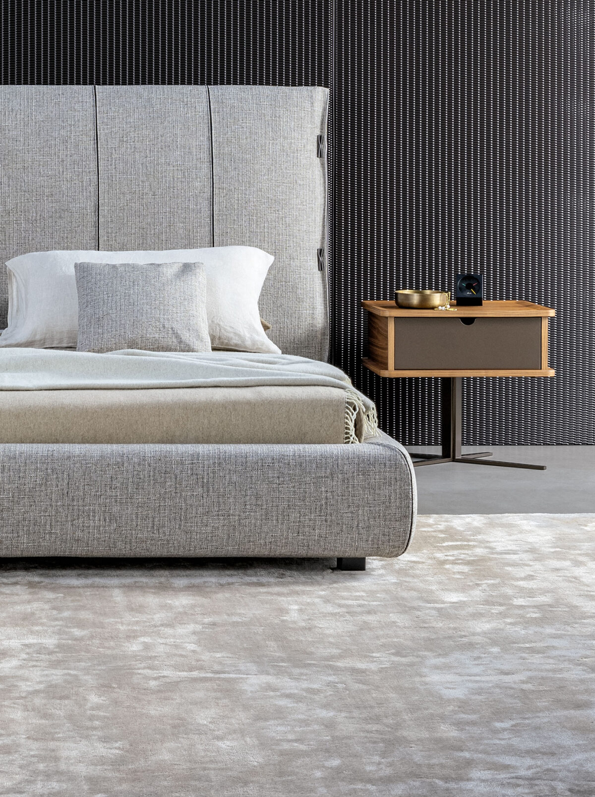 High-end bedroom furniture, Nelson bedside table by Bonaldo, Troy, Michigan.