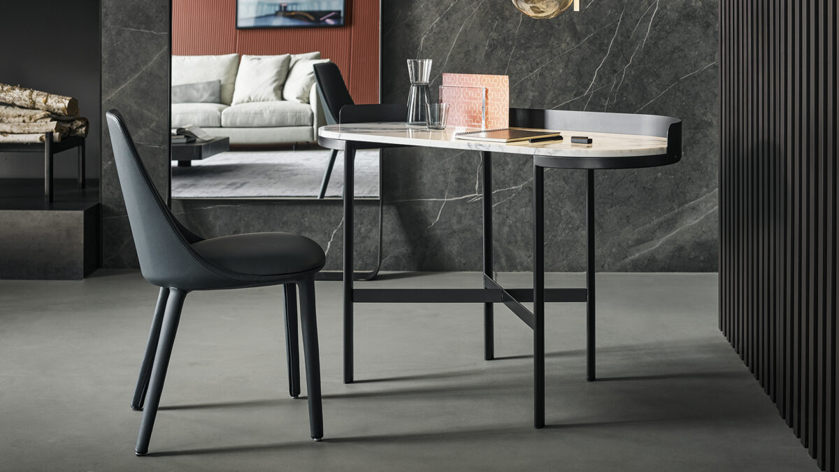 Italian crafted Asia chair, Bonaldo, Birmingham, Michigan.